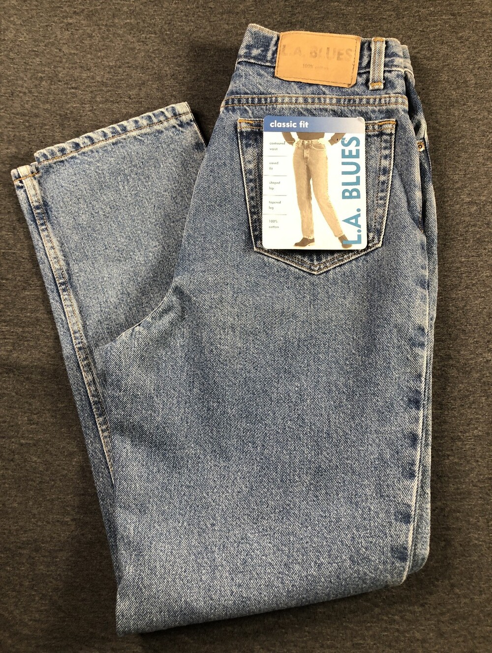 L.A. Blues 90' Vintage Women's Light Blue Relaxed Fit Jeans NWT